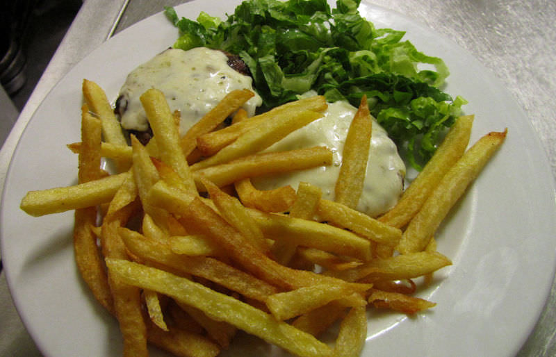 Burger au fromage